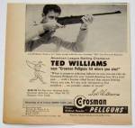 1958 Vintage Crosman Pellguns With Ted Williams