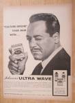 1963 Johnson's Ultra Wave With Man Winking
