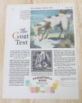 1929 Hammermill Bond With Goat Test
