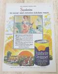 1928 Sunbrite Cleanser With Woman Doing Dishes