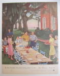 Click to view larger image of 1954 Beer Belongs Gulf Coast Shrimp Supper by J. Falter (Image2)