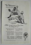 Click to view larger image of 1948 Texaco with Baseball Player Sliding into Base  (Image2)