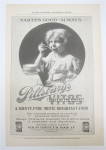 Click to view larger image of 1905 Pillsbury's Vitos with Little Girl Eating A Bowl  (Image2)