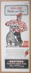 Click to view larger image of 1939 Hastings Steel-Vent Piston Rings w/ Man & Tiger  (Image3)