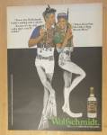 Click to view larger image of 1970 Wolfschmidt Vodka w/Man & Woman in Diver Outfit (Image1)
