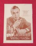 Click to view larger image of 1947 Chesterfield Cigarettes with Charles Boyer (Image1)