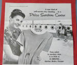 Click to view larger image of 1962 Philco Sunshine Center w/Jacquelyn Jeanne Mayer (Image2)