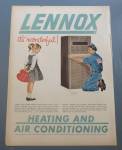 Click to view larger image of 1960 Lennox Heating & Air Conditioning with Little Girl (Image3)