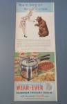 Click to view larger image of 1946 Wear Ever Aluminum Pressure Cooker w/Woman & Bear (Image3)