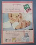 Click to view larger image of 1956 Pink Dreft with Baby Laying On Table (Image2)