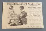 Click to view larger image of 1899 Peerless Iceland Freezer with Making Ice Cream  (Image2)