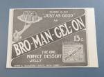 Click to view larger image of 1904 Bro Man Gel On with Hand Holding Jell-O Mold (Image4)