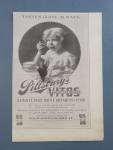 1905 Pillsbury's Vitos Wheat Food with Girl Eating 