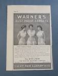 1905 Warner's Rust Proof Corsets with Three Women 