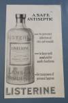 Click to view larger image of 1916 Listerine Antiseptic with Bottle of Listerine  (Image2)