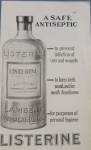 Click to view larger image of 1916 Listerine Antiseptic with Bottle of Listerine  (Image3)