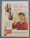 Click to view larger image of 1949 Blatz Beer with Dress Designer La Verne Sunde (Image2)