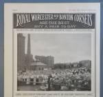 Click to view larger image of 1906 Royal Worcester & Bonton Corsets with Lawn Party  (Image2)