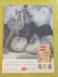 1956 Pablum Cereal with Man & Woman with Baby