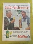 Click to view larger image of 1956 Ballantine Ale with Father & Son Drinking Ale  (Image3)