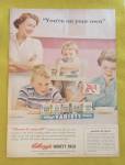 Click to view larger image of 1956 Kelloggs Variety Pack with Children Picking Cereal (Image4)