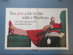 Click to view larger image of 1961 Marlboro Cigarettes with Man Sitting in Recliner  (Image5)