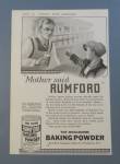 Click to view larger image of 1920 Rumford Baking Powder with Boy Buying Powder (Image1)