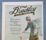 Click to view larger image of 1920 Bradley Knit Wear with Woman Skiing (Image2)