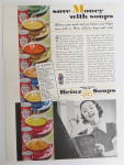 Click to view larger image of 1936 Heinz Soups with Woman Balancing Her Budget  (Image3)