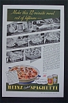 1936 Heinz Cooked Spaghetti with 12 Minute Meal 