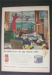 Vintage Ad: 1951  Maxwell  House  Coffee