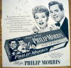 Click to view larger image of 1952 Philip Morris with Lucille Ball & Desi Arnaz (Image2)