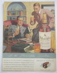 Click to view larger image of 1943 Philadelphia Whiskey with Two Men Talking  (Image2)