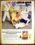 1955 Friskies Dog Food w/Man & Kids By Austin Briggs
