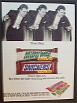 1989 Snickers & Milky Way Candy Bars with Dracula