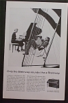 1959 Steinway Piano with Woman Playing Piano