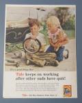 Click to view larger image of 1960 Tide Detergent w/ Boy Fixing Girl's Doll Stroller (Image3)