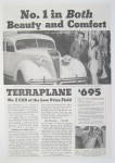 Click here to enlarge image and see more about item 71: 1930's Terraplane with Couple Looking at the Car 