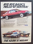 1986  Nissan  Sentra