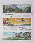 Click to view larger image of 1949 Canadian Pacific with Plane, Train & Car (Image3)