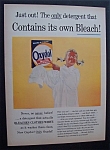 Vintage Ad: 1956 Oxydol Laundry Detergent