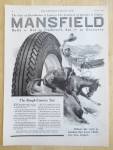 Click to view larger image of 1926 Mansfield Tires with Cowboy on Horse  (Image1)