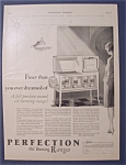 1928  Perfection  Oil  Burning  Ranges