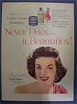 1954  Lustre - Creme  Shampoo with  Jane  Russell