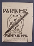 1904  Parker  Fountain  Pen