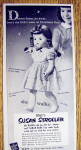 Click to view larger image of 1953 Eegee's Susan Stroller Doll with Doll & Little Gir (Image2)