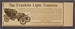 1904  Franklin  Light  Tonneau