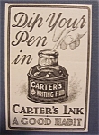 1904  Carter's  Ink