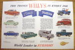 1953 Willys with 2 Things Willy Is Known For