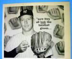 Click to view larger image of 1962 Rawlings Baseball Glove Ad with Mickey Mantle (Image2)